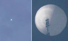 Amerikanci oborili kineski aerostat iznad SAD /VIDEO/