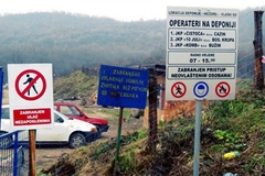 Rampa za smeće iz Cazina i Bužima