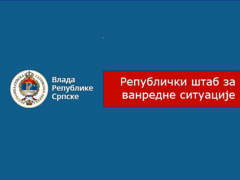 Danas sjednica Republičkog štaba za vanredne situacije