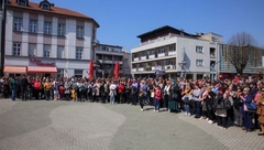Protesti u Bihaću zbog smrti porodilje i bebe: "Mi ćemo se boriti do kraja"