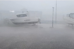 Tivat pogodilo jako nevrijeme, velika materijalna šteta