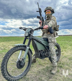 Njemački EMU električni mopedi viđeni na frontu u sastavu ukrajinskih specijalnih snaga