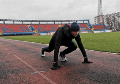 NE ODRIČE SE SPORTA Novi gradonačelnik slobodno vrijeme proveo na stadionu