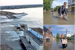 HERSON POTOPLJEN POSLE RAZARANJA BRANE! Stručnjaci tvrde: Destrukcija skraćuje front i onemogućava kretanje