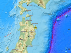 Snažan potres pogodio sjever Јapana