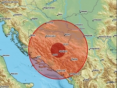 Snažan zemljotres pogodio BiH