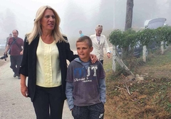 JOVANČE UGOSTIO PREDSJEDNICU: Cvijanovićeva posjetila porodicu Gajić na Manjači