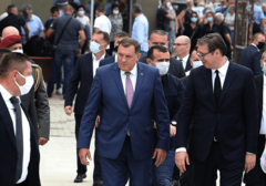"BRUKAJU NAS PRED SVIJETOM" Analitičari o javnim nastupima Dodika, Milanovića i Vučića