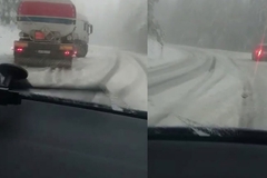 Mećava na Kupresu: Kamion se prepriječio na put, sudar više vozila