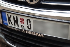 Srbija - Kosmet: Rok za izdavanje registarskih tablica produžen do 15. decembra