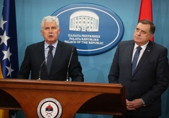 NI ČOVIĆ SE NE SLAŽE Dodik ne odustaje od ideje "mirnog razdruživanja", stručnjaci tvrde da svako u BiH ima "velikog brata" iza sebe