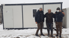 HUMANITARNA AKCIJA SRSPKOG NARODNOG VIJEĆA: Kontejneri za smještaj donirani stanovnicima Banije