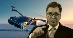 Vučić najavljuje da će u Srbiji od 2027. godine koristit leteće automobile