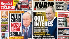 Vučićevi tabloidi žestoko napali Putina: "Zabio je nož u leđa Srbiji"