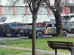 Vozila EUFOR-a na ulicama Banjaluke (VIDEO)