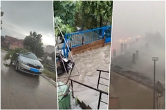 APOKALIPTIČNE SCENE! LJUDI POVRIJEĐENI, VOZILA RAZLUPANA, BUJICE Pogledajte posljedice stravičnog nevremena u Srbiji