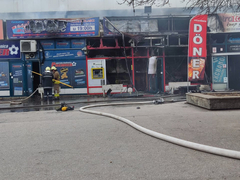  Ovako izgleda objekat na autobuskoj stanici u Sarajevu nakon požara /VIDEO/