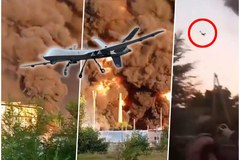 UKRAJINSKA OSVETA, GORI NAFTNI DEPO U RUSIJI, IMA MRTVIH! Masovni udari dronovima nakon napada na dječiju bolnicu u Kijevu (VIDEO)