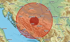 Jak zemljotres zatresao BiH: Epicentar kod Zenice