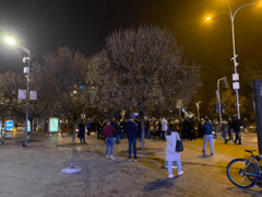 DRAŠKOVE PRISTALICE U CENTRU BANJALUKE Uz muziku i baklje prosljavlja se pobjeda
