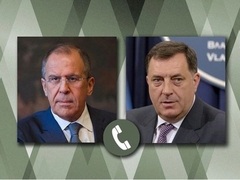  "Lavrov detaljno objasnio Dodiku situaciju u Ukrajini"