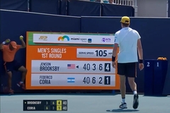 Američki teniser reketom pogodio sakupljača loptica, ali za razliku od Đokovića nije diskvalifikovan