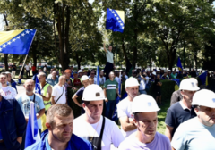 Ne odustaju od borbe: Zenički rudari nisu dobili platu, pa opet stupili u štrajk