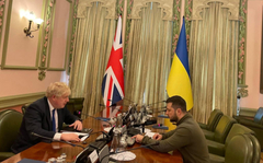 Džonson se sastao sa Zelenskim u Kijevu
