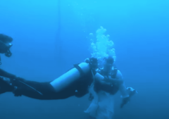 POSEBAN DAN Par iz Indije se vjenčao pod vodom