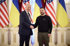Bajden iznenada stigao u Kijev /video/