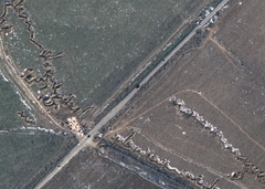 Rovovi, barikade, minska polja: Rusi spremni za najveći rat? (FOTO,VIDEO)