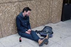 Holivudska zvijezda poput beskućnika u centru Zagreba