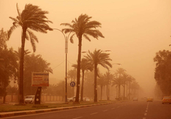 Nebo narandžasto! U Iraku POMETNJA zbog prašinske oluje