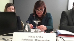 Ko je Minka Kreho, nova vršiteljka dužnosti predsjednice Suda BiH