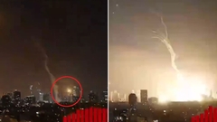 Gori nebo nad Tel Avivom, Iran potvrdio početak odmazde: "Započeo je odlučan odgovor" (VIDEO)
