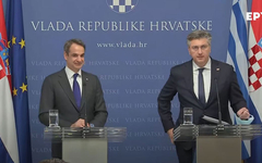 Micotakis: Zajedničke vrijednosti Grčke i Hrvatske za sigurnost Balkana /VIDEO/