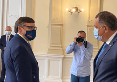 "NEĆE BITI PRIZNANJA KOSOVA" Dodik najavio ulaganje veta na Komšićev prijedlog