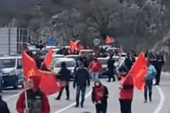 Put Nikšić - Podgorica ponovo u blokadi