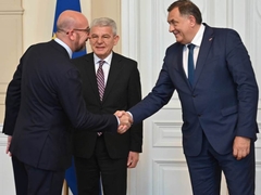 Dodik nakon sastanka s Šarlom Mišelom: EU je bila preoštra prema BiH