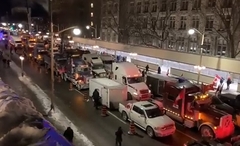 POBUNA U KANADI Kolona duga 64 kilometara ide ka prestonici, premijer premješten na tajnu lokaciju (VIDEO) 