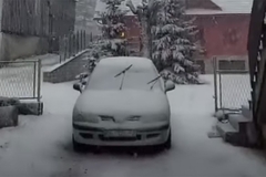 Snijeg u Gorskom kotaru i Lici