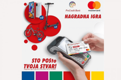 Nagradna igra ProCredit Bank i Mastercard aktivna od polovine septembra