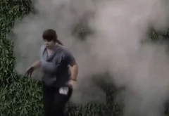 Požar u Zadruzi, kulja dim na sve strane: Miljana Kulić prestravljena vrištala i vikala na sav glas (FOTO)