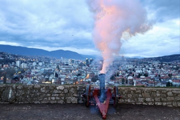Pucanj topa sa Žute tabije u Sarajevu označio početak ramazana