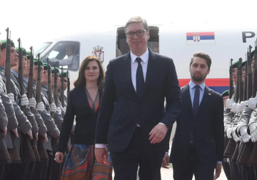 Vučić se sastao u Berlinu sa Šolcom