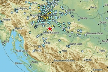 Novi potresi kod Petrinje