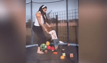 Ceca skakuće sa unukom na trambolini: Anastasija zabilježila zanimljive porodične momente