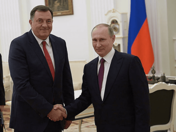 NA PUTINOV POZIV Dodik će prisustvovati na Paradi pobjede u Moskvi