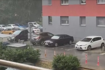 Obilna kiša u Zagrebu, poplavljene ulice i podrumi