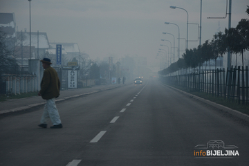 Jutarnja magla smanjuje vidljivost